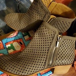 Luck brand half boots